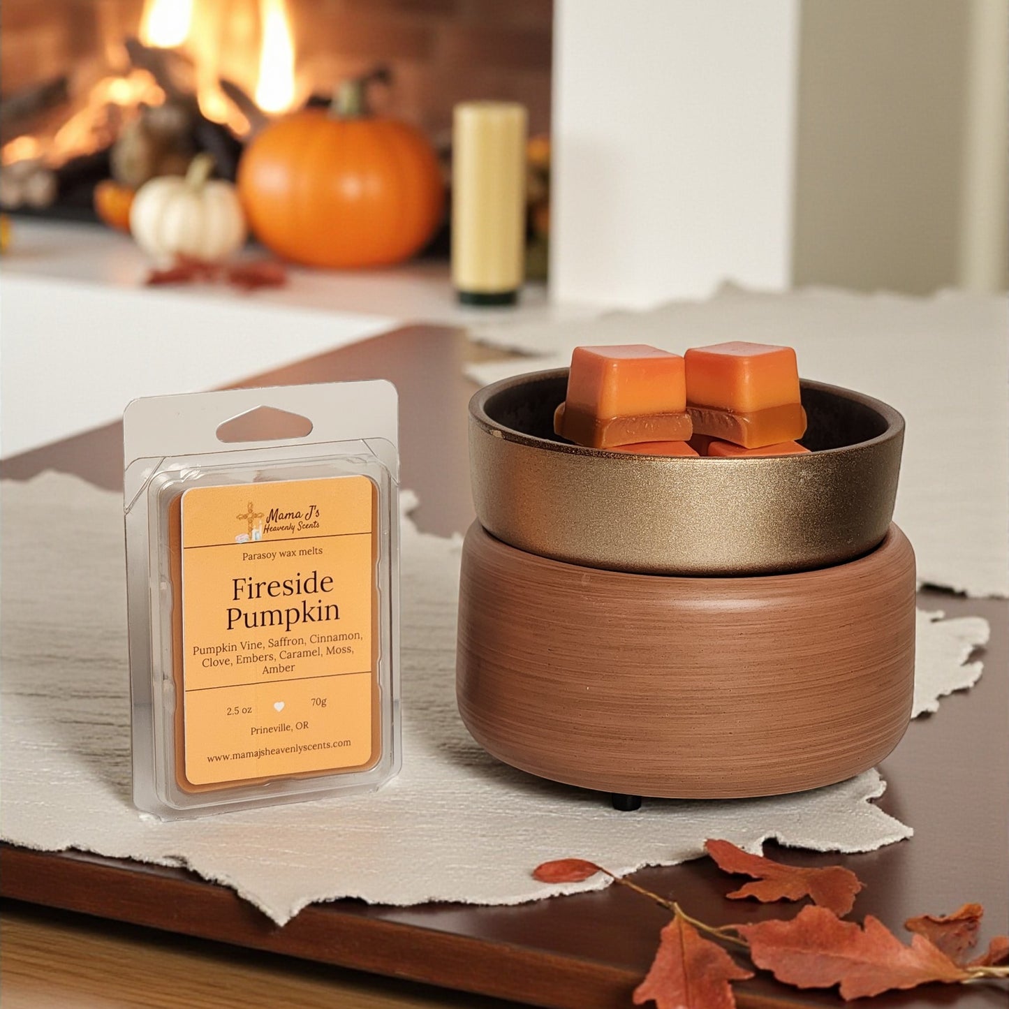 Fireside Pumpkin wax melts
