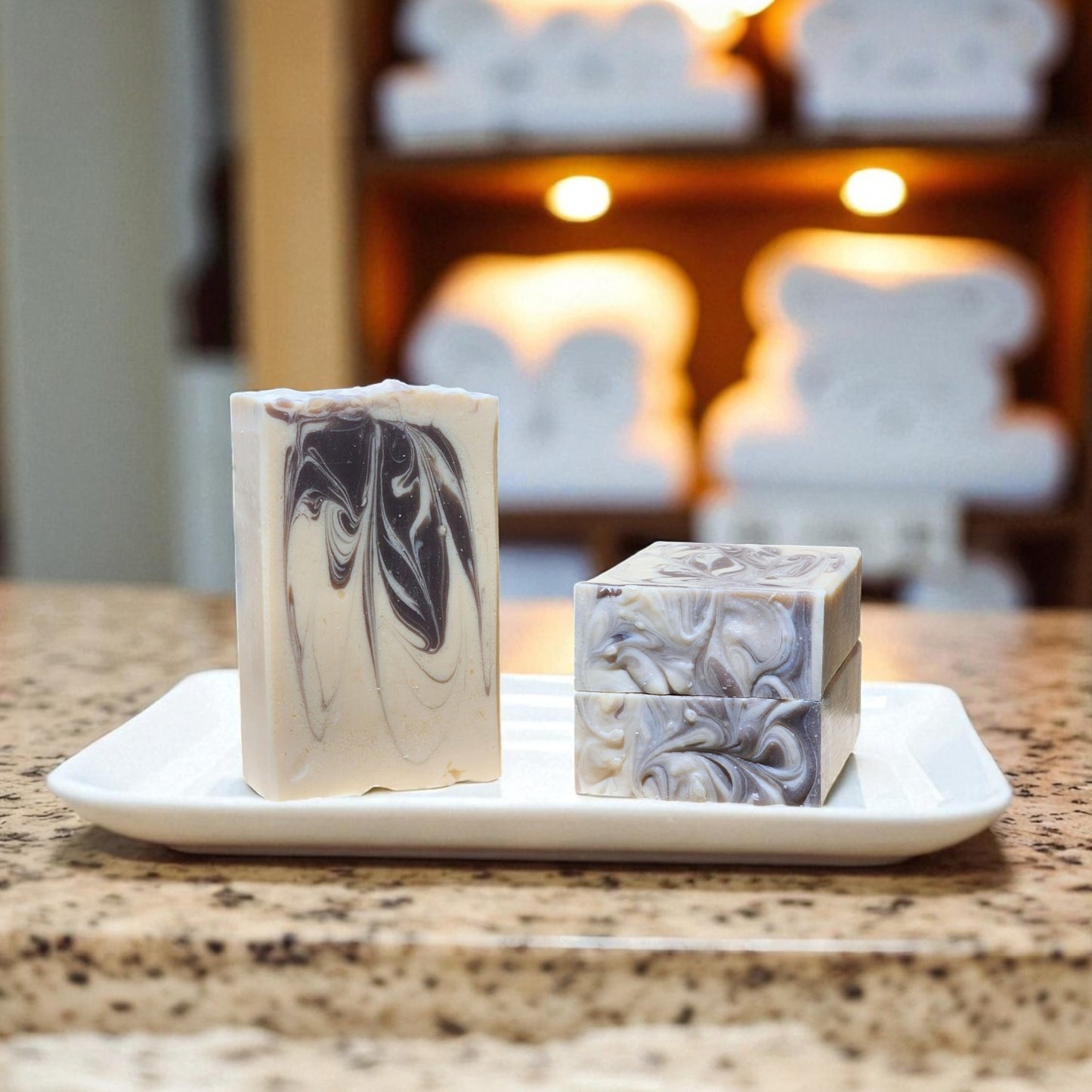 Blackberry Magnolia artisan soap