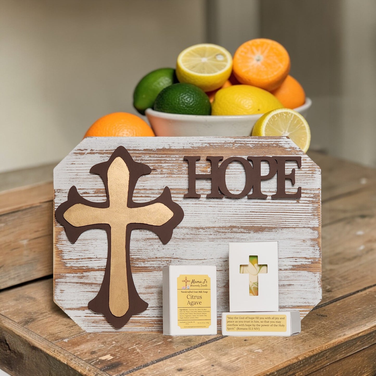 Citrus Agave artisan soap