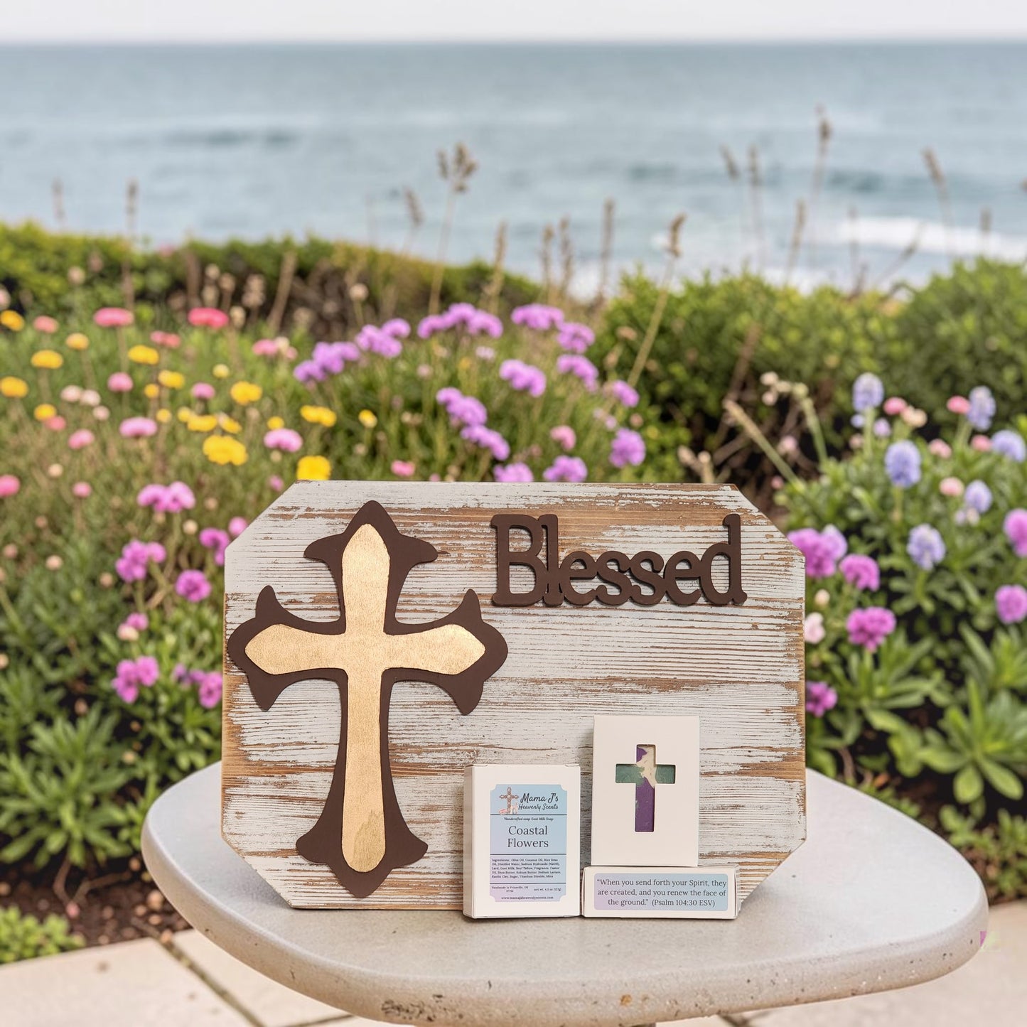 Coastal Flowers Goat Milk Soap