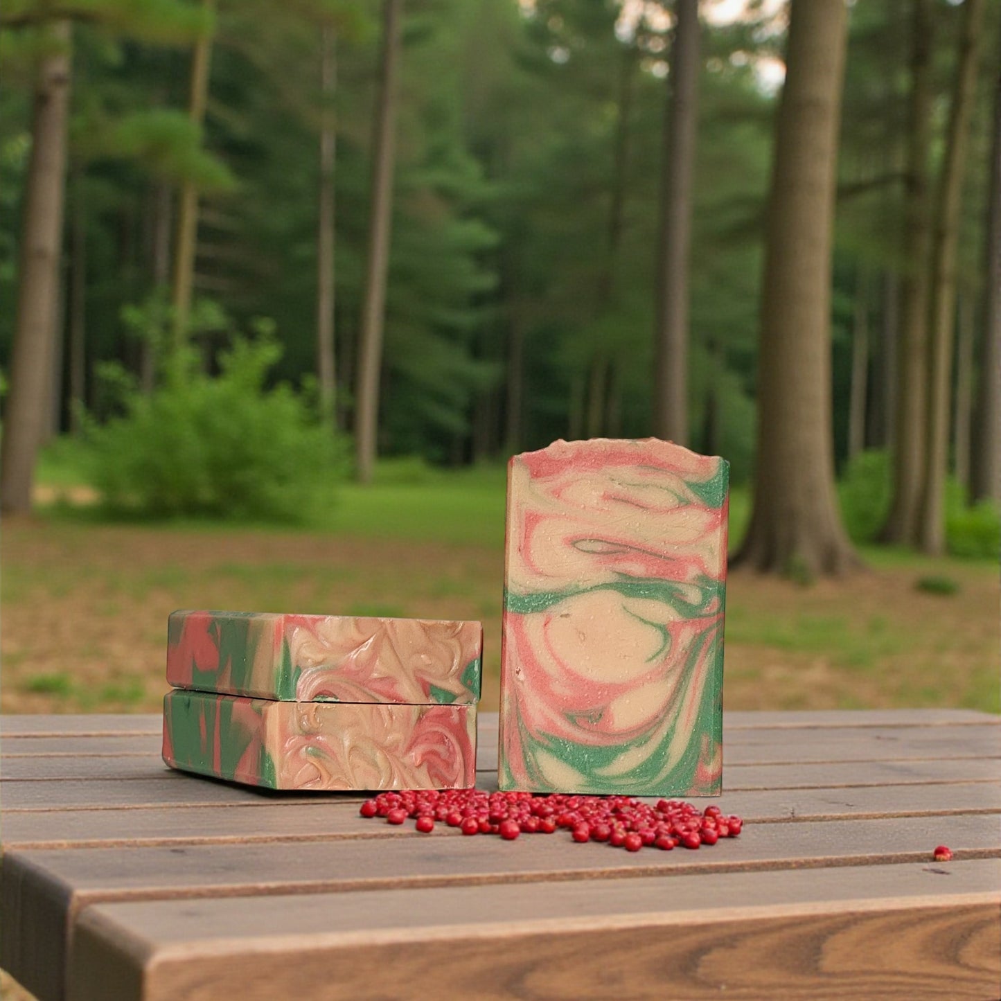 Cranberry Forest artisan soap