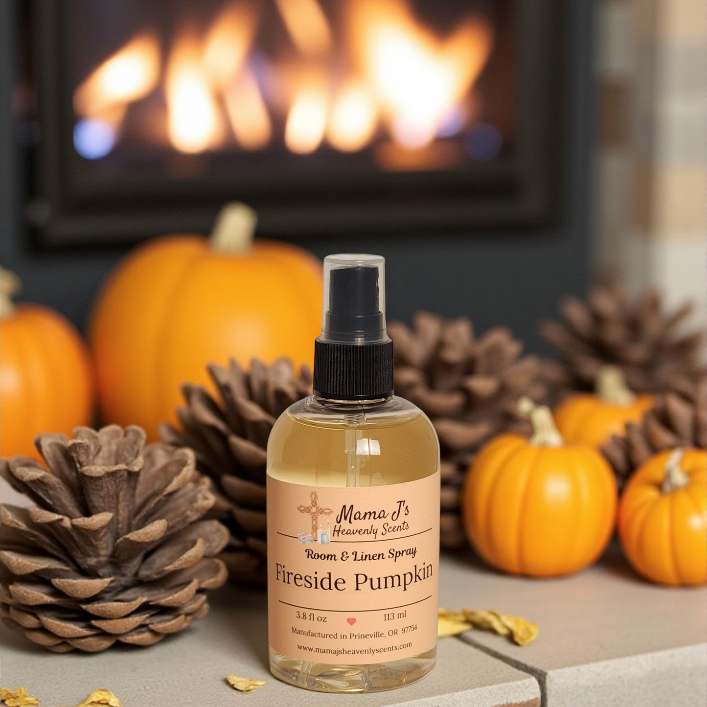 Fireside Pumpkin Room & Linen Spray