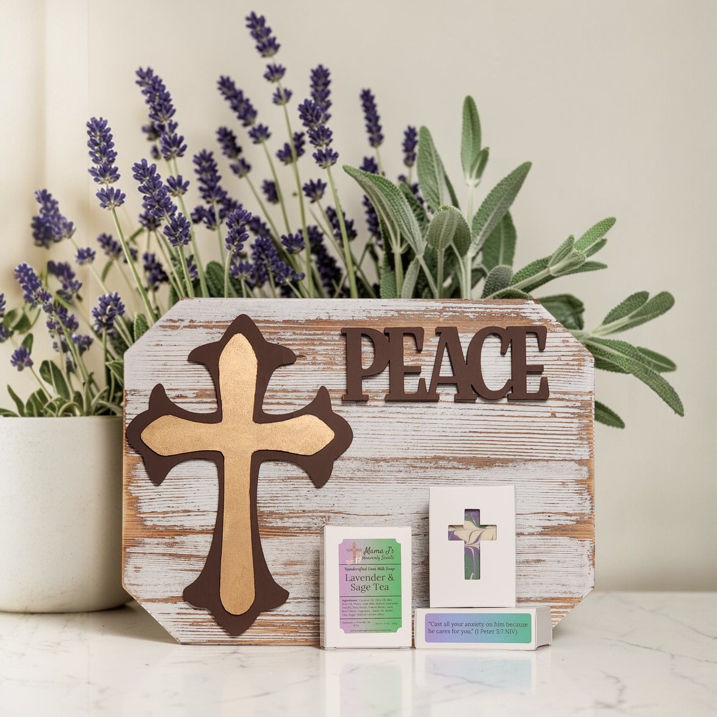 Lavender & Sage Tea artisan soap