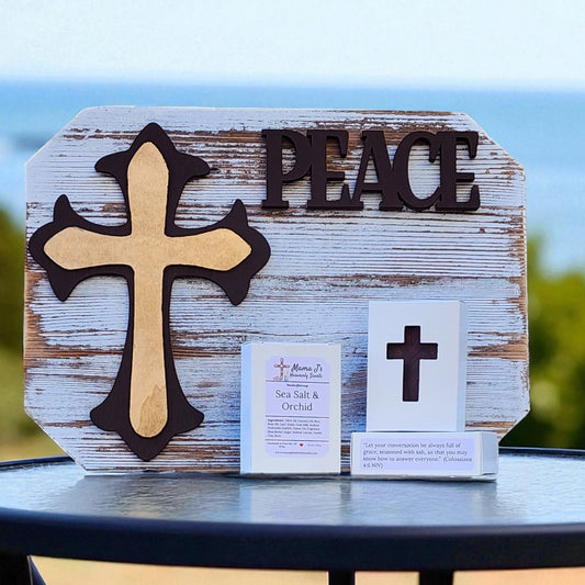 Sea Salt & Orchid artisan soap