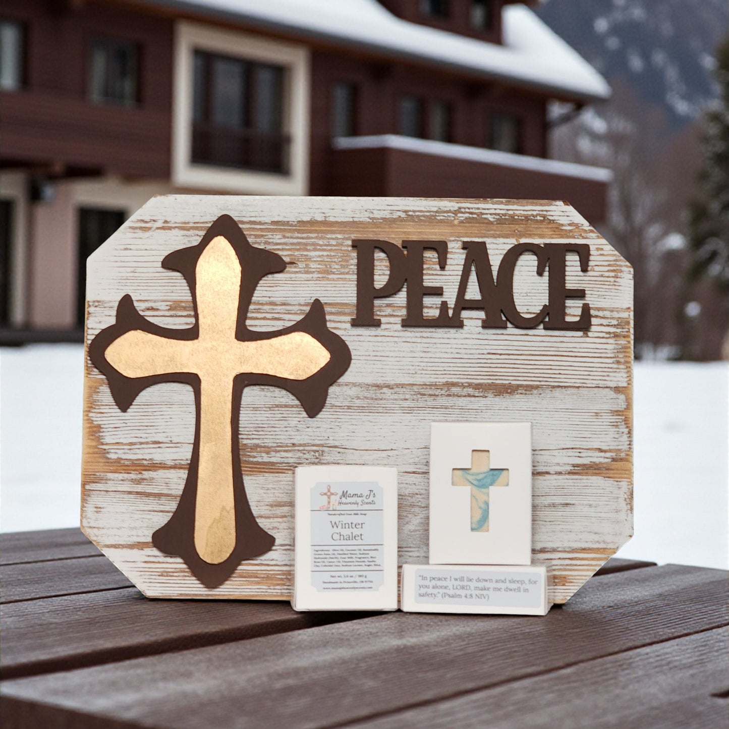 Winter Chalet artisan soap